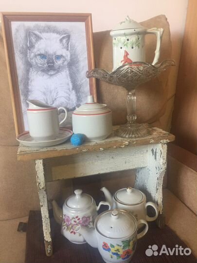 СССР — чайники заварочные. Кружка-шутиха