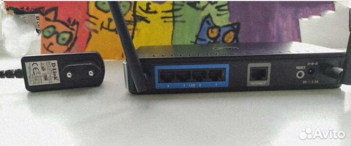 Wifi роутер D link