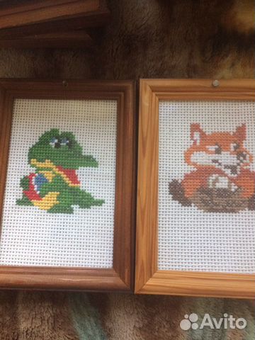 Готовая вышивка крестом