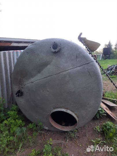 Бочка алюминиевая бу