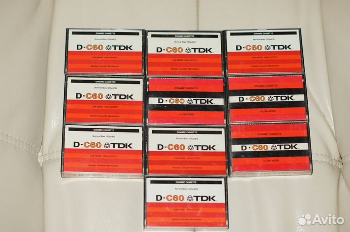 Кассеты TDK D-C60 для кассетных дек №10 Japan