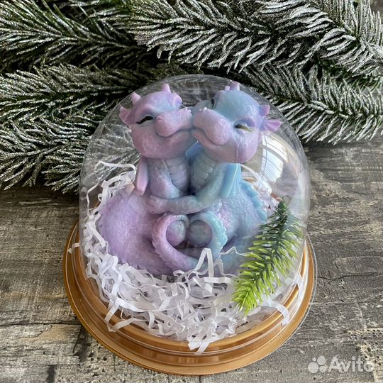 Мыло ручной работы дракончик