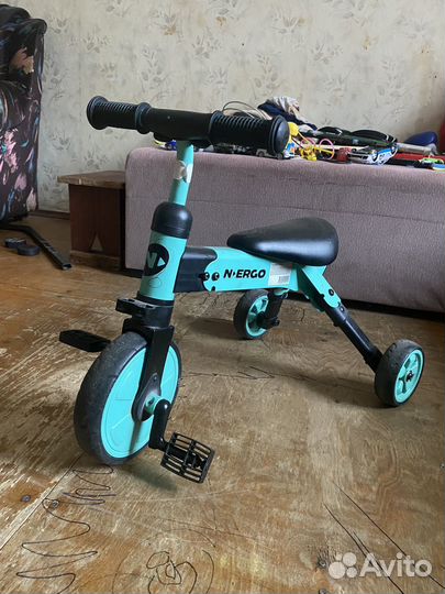 Беговел велосипед 2 в 1
