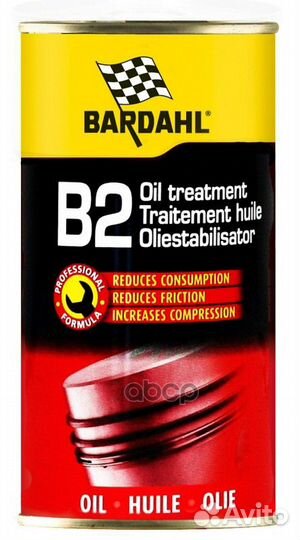 Bardahl N2 Присадка в моторное масло 300мл 1001