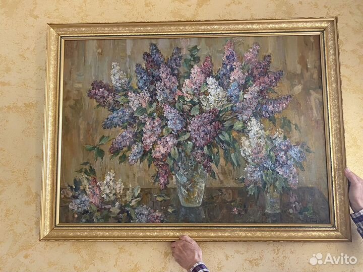 Картина маслом на холсте Новиков Ю П