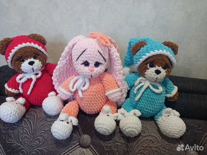 Мягкие игрушки ручной работы