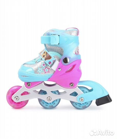 Коньки роликовые Kreiss L.O.L. XS (26-29)