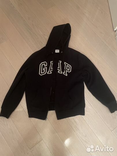 Зип худи gap черная