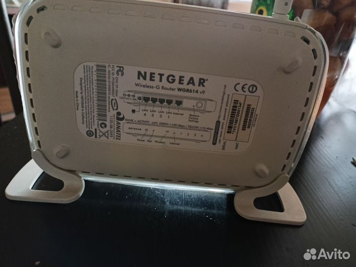 Wi-Fi роутер Netgear WGR614 v9