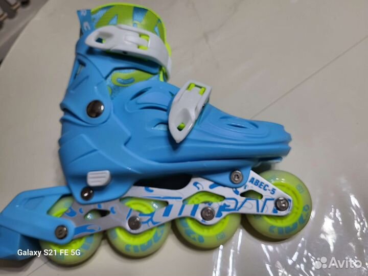 Роликовые коньки детские раздвижные