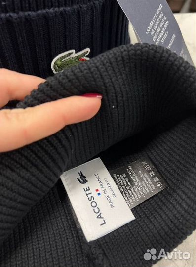Мужская шапка Lacoste