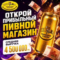 Готовый бизнес. Пивной магазин по франшизе пивко, Барановичи