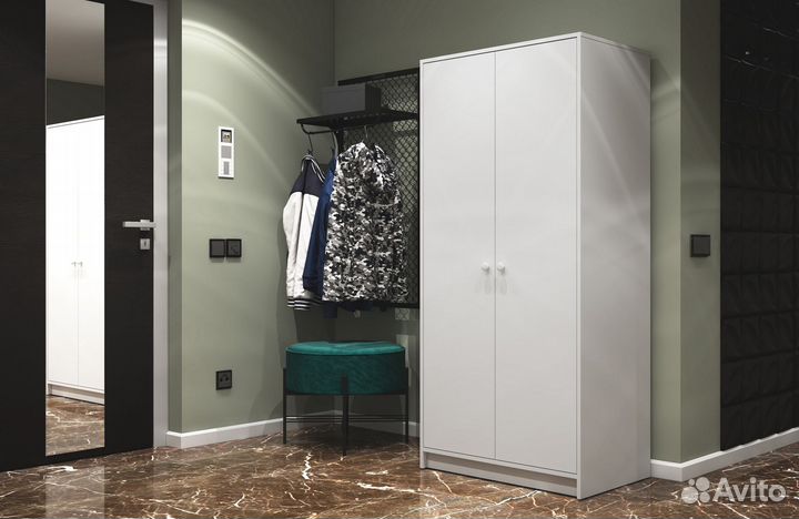 Шкаф двухстворчатый Лайт