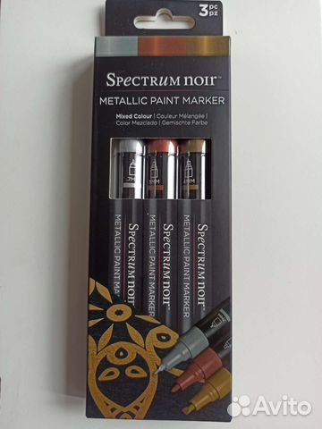 Маркеры Spectrum Noir металлик