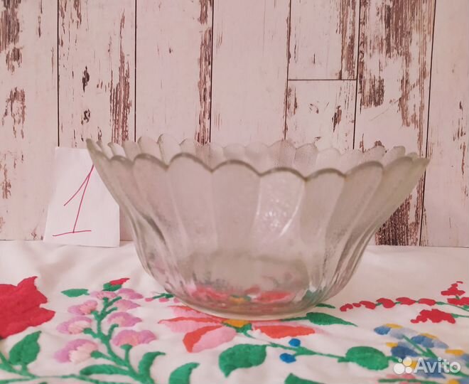 Фарфоровая и стеклянная посуда СССР