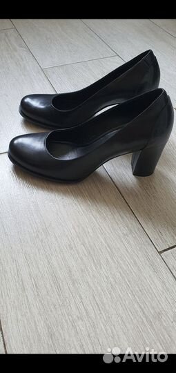 Туфли кожаные ecco, 38 размер