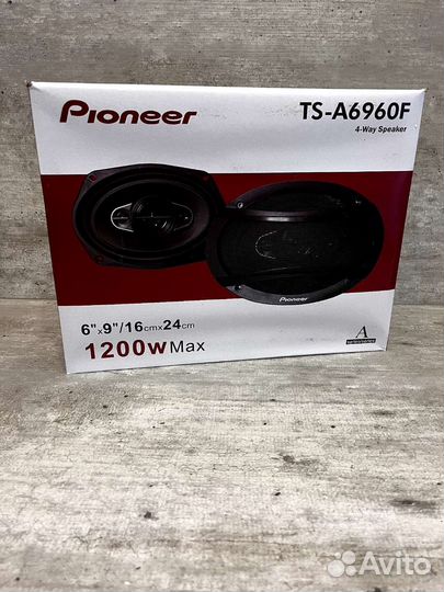 Динамики 6х9 Pioneer TS-A6960F (овалы) 1200w
