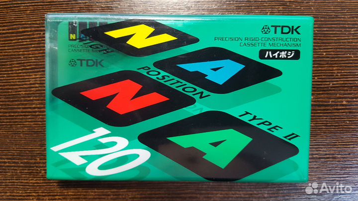 Аудиокассета TDK nana 120 для музыки