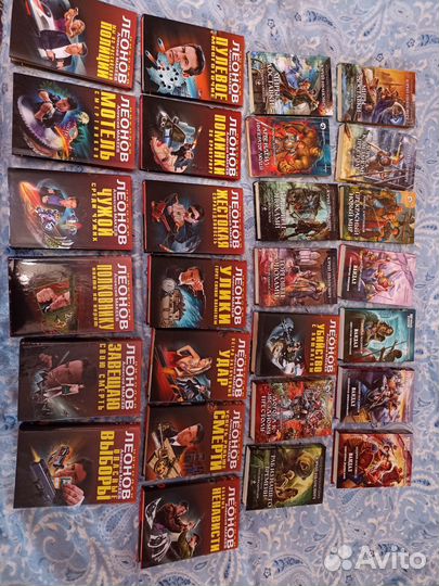 Книги приключения, боевики, фантастика и др