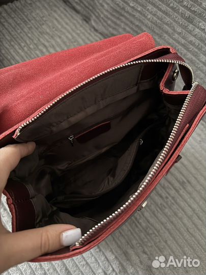 Сумка рюкзак женский натуральная кожа