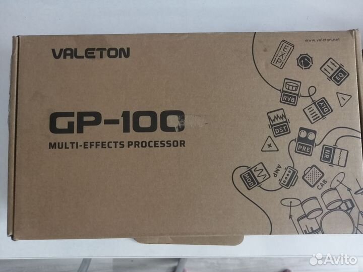 Гитарный процессор valeton gp 100