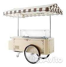 Аренда итальянской тележки с мороженым