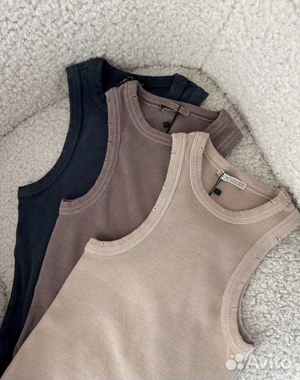 Майка женская базовая хлопок