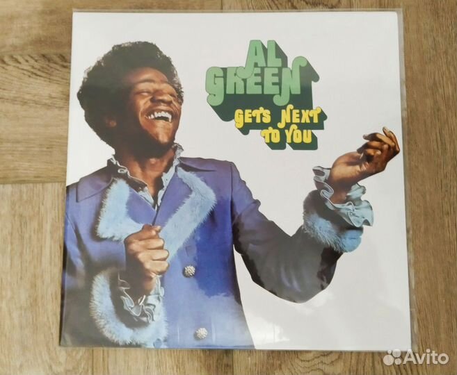 Винил. Al Green - Gets next to you