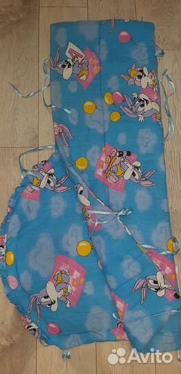 Балдахин и бортики в детскую кроватку