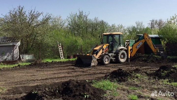 Уборка, планировка участка вручную и спецтехникой