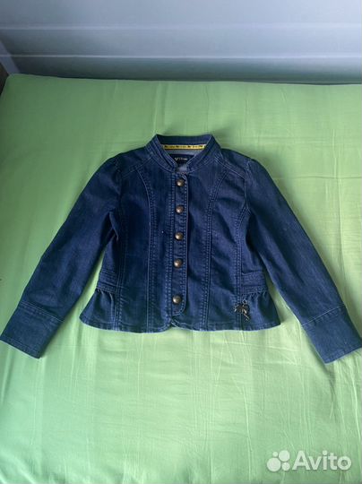 Куртка джинсовая для девочки 7 лет