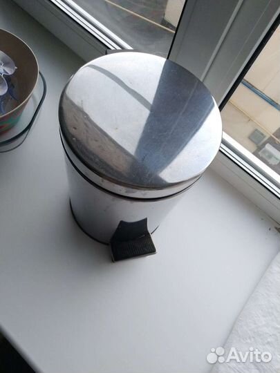 Мусорное вёдро металлическое 5л