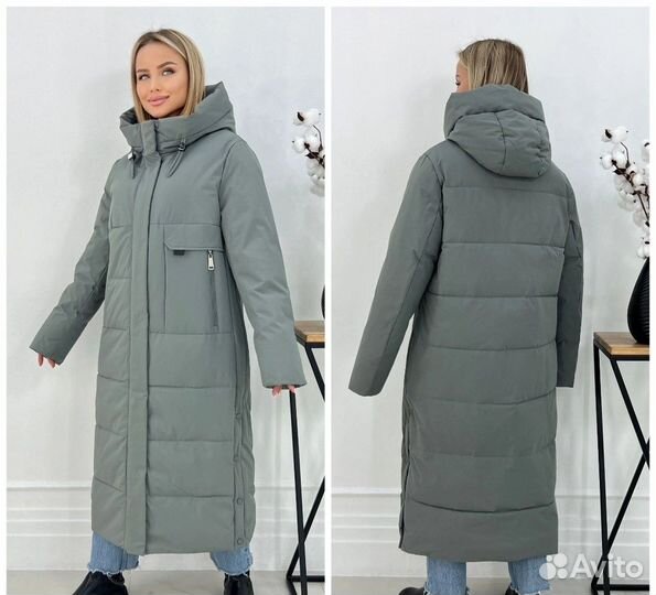 Пуховик женский