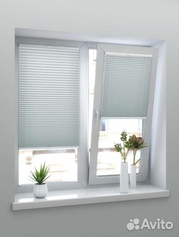 Шторы плиссе Краш перла белый