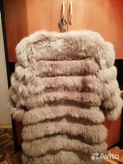 Песцовый полушубок
