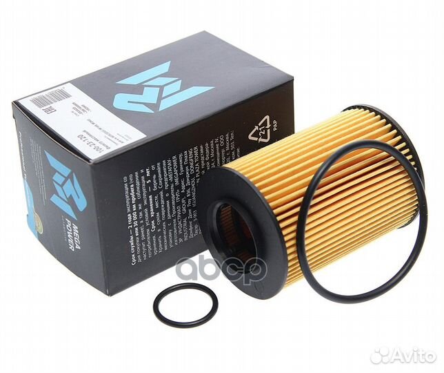 Фильтр масляный двигателя 10023120 megapower