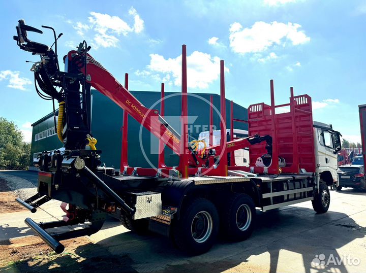 Лесовоз (сортиментовоз) Shacman X3000 с КМУ Велмаш-С, 2024