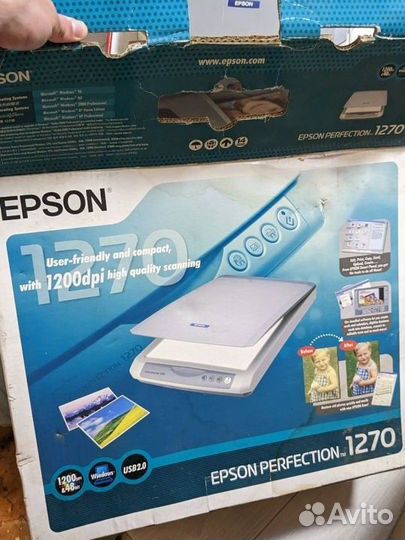 Сканер epson perfection 1270