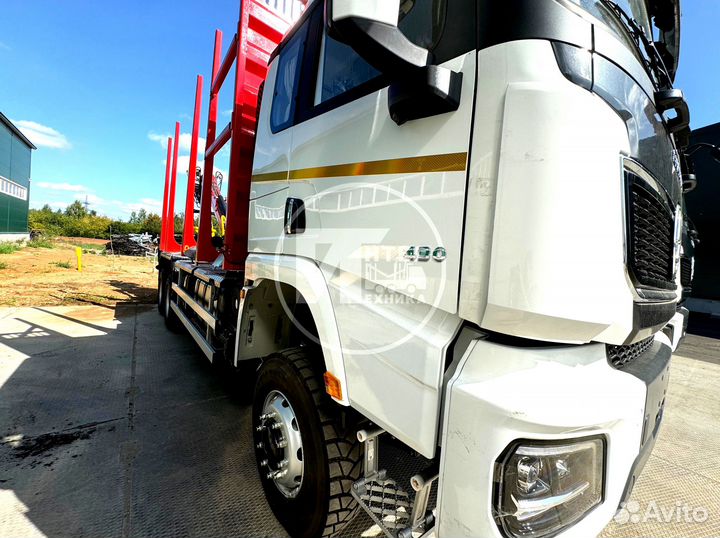 Лесовоз (сортиментовоз) Shacman X3000 с КМУ Велмаш-С, 2024