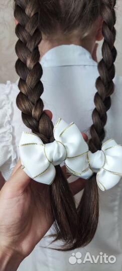 Бантики белые, бантики в школу, бантики в сад