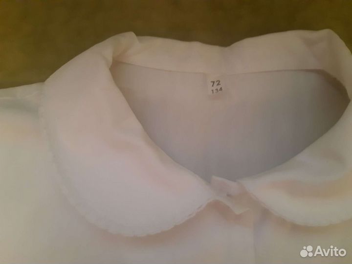 Школьные блузки белые разные