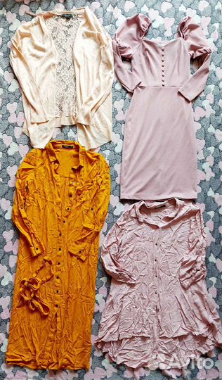 5 больших пакетов женских вещей 42,42-44 размер