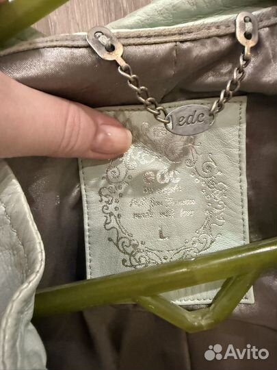 Кожаная куртка немецкая EDC