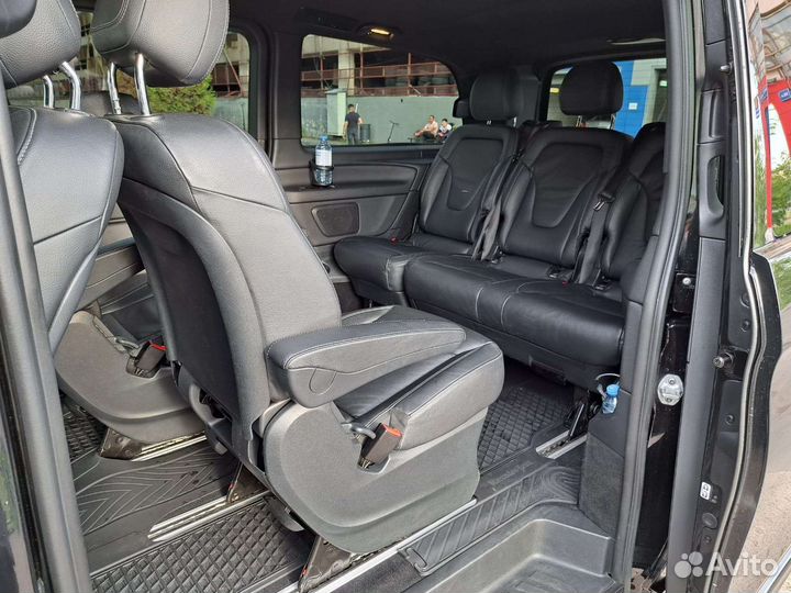 Аренда минивэна Мерседес V Class с водителем