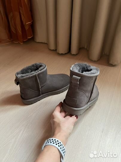 Угги короткие Ugg Classic Mini Grey