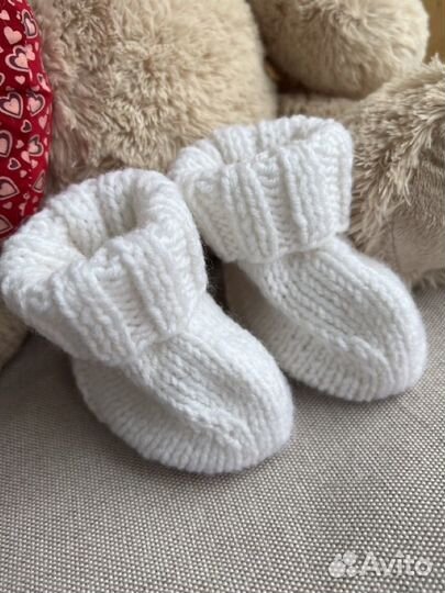 Пинетки вязаные