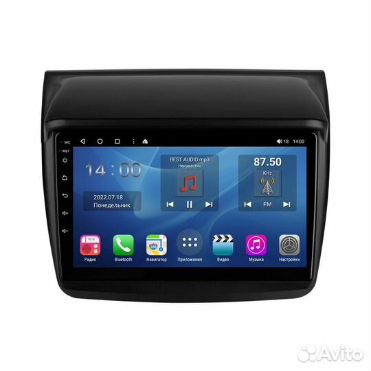 Магнитола Mitsubishi Pajero Sport 2 L200 2008-2016