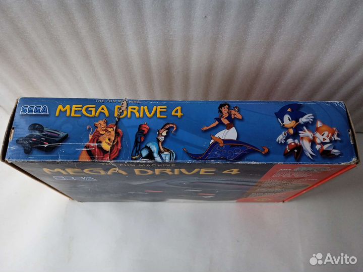 Коробка от Sega mega drive 4 бокс для сега