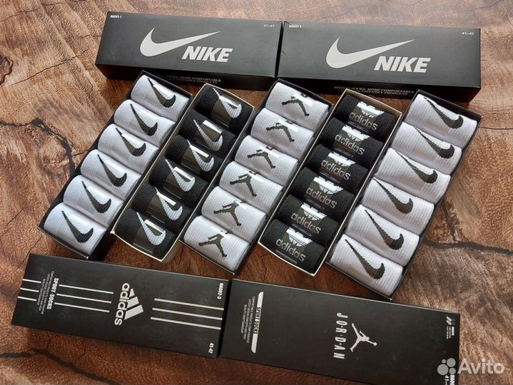 Носки Nike Reebok Lacoste Jordan