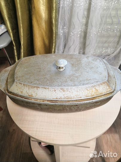 Утятница чугунная СССР